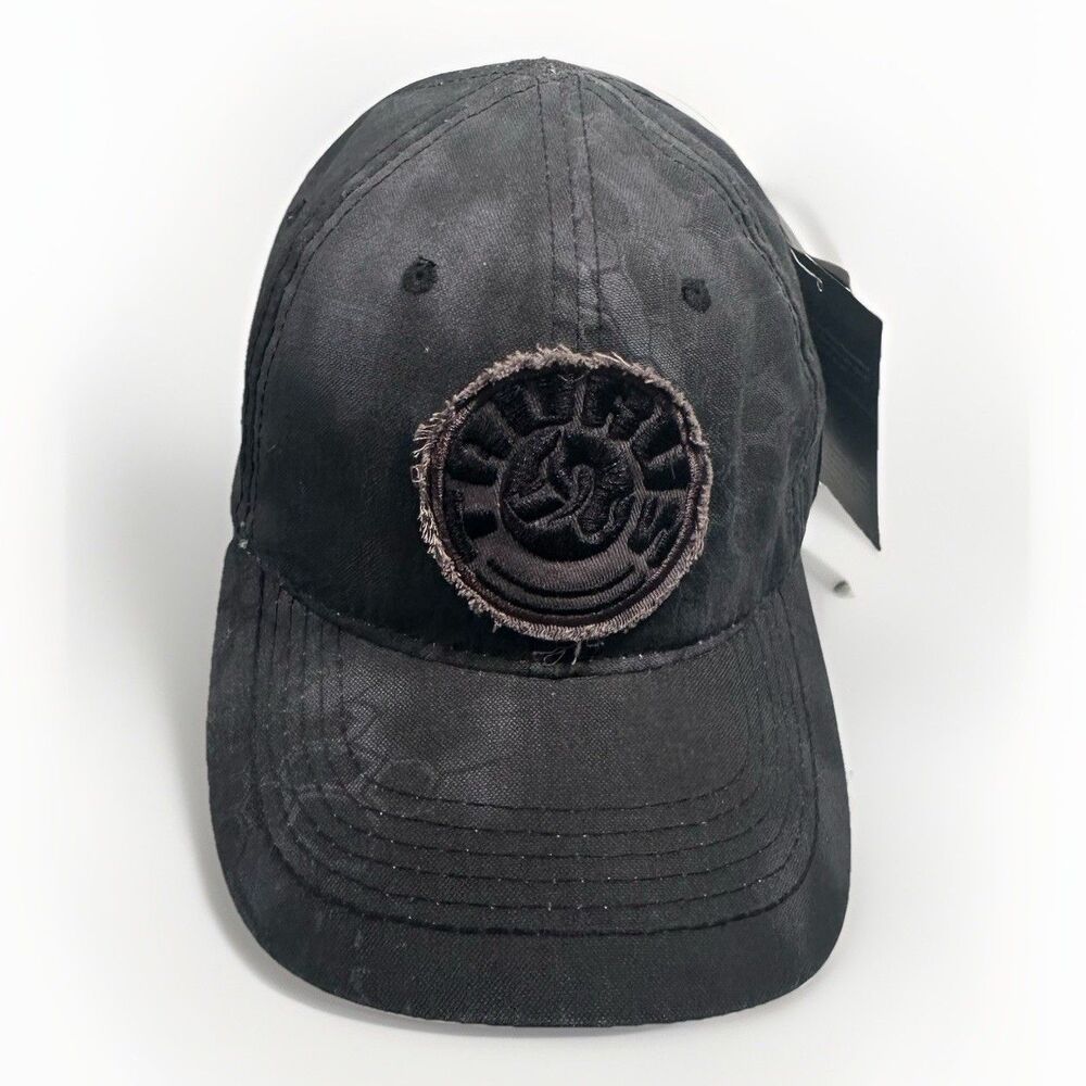 Taurus TAU126074 Kryptek Typhon Camo Hat Cap Black Adjustable Strapback NWT